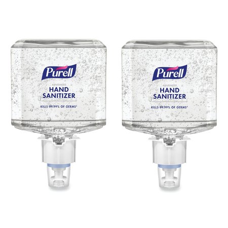 PURELL Healthcare Advanced Gel Hand Sanitizer, 1,200 mL, Clean Scent, For ES6 Dispensers, 2PK 6463-02